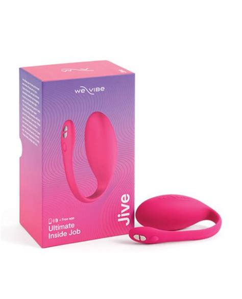 We Vibe Jive Electric Pink On Condom Sense Premium Adult Toys And Accessories