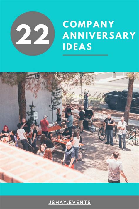 Great Company Anniversary Ideas Company Anniversary Corporate Anniversary Work Anniversary