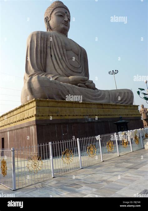 Daibutsu The Great Buddha Statue In Bodhgaya India Stock Photo Alamy