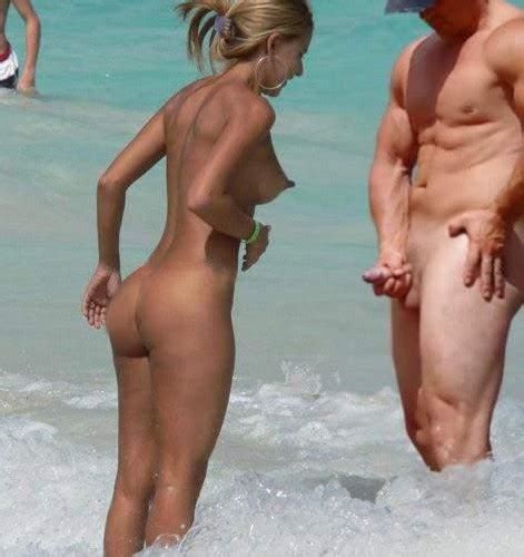 Nude Beach Erect Nipples Cumception