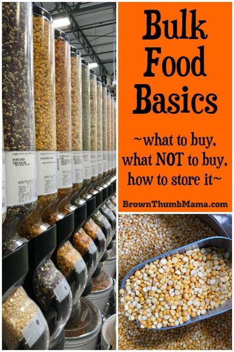 Important Tips For Buying And Storing Bulk Food Save Money And Time By
