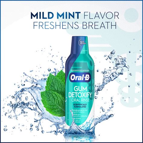Gum Detoxify Mouthwash Special Care Oral Rinse Oral B