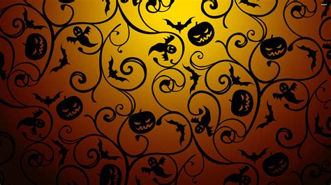Cute Halloween Pattern Wallpapers Wallpaper Cave