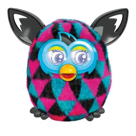 Furby Boom Black And Pink Triangles Electronic Pets