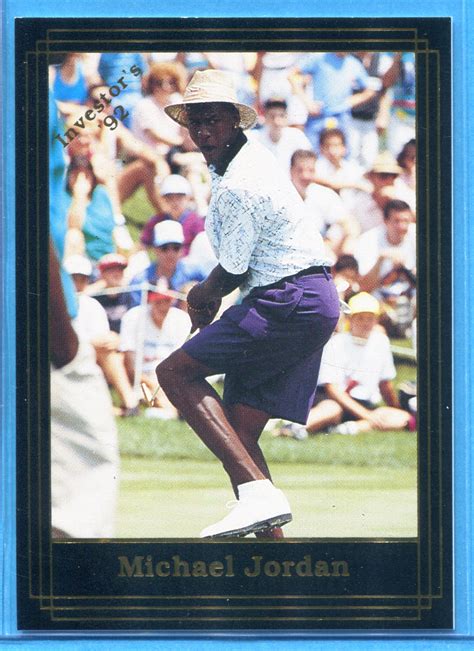 Michael Jordan Golf Card Printable Cards