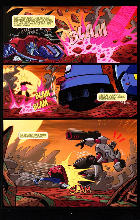 Read Online Transformers Animated The Arrival Comic Issue 5
