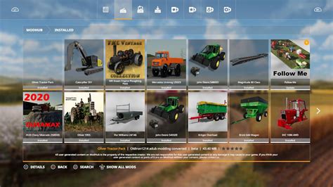 Oliver Tractor Pack Beta Fs19 Farming Simulator 19 Mod Fs19 Mod