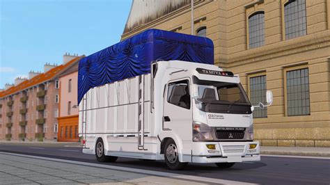 ETS Mitsubishi Fuso Canter X Euro Truck Simulator Mods Club