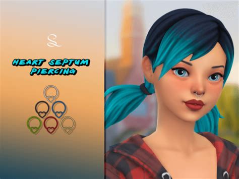 The Sims 4 Heart Septum Piercing Cc The Sims