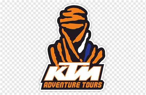 Ktm Dakar Rally Car Sticker Car Label Orange Logo Png Pngwing