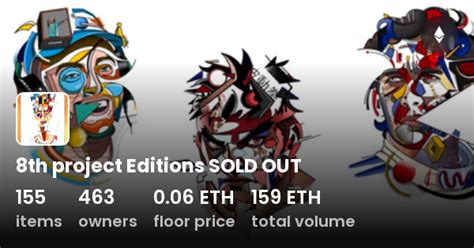 8th Project Editions Sold Out Collection Opensea