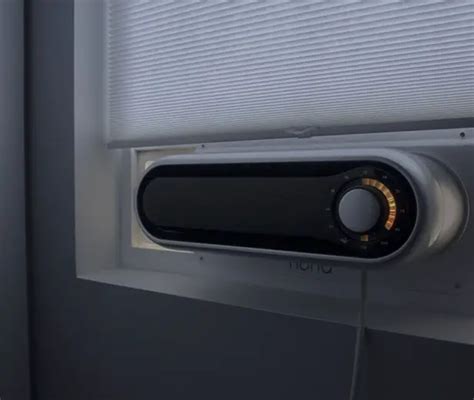 Noria Modern Window Air Conditioner Features Slim And Compact Design Tuvie Design