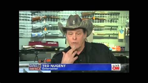 Ted Nugent Explains The Meaning Of Gun Control To Cnn Host Piers