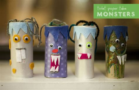Toilet Paper Monsters Craft Koxoler
