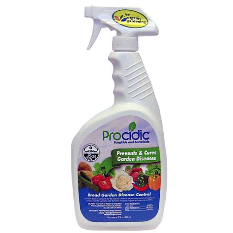 The latest independent trials have shown promising but mixed results for biological fungicide product serenade for controlling rhizoctonia solani (blackleg) in potato crops. Procidic 32 oz. Ready-to-Use Fungicide and Bactericide ...