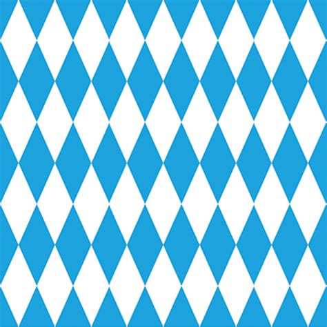 Classic Blue And White Bavarian Check Oktoberfest Backdrop