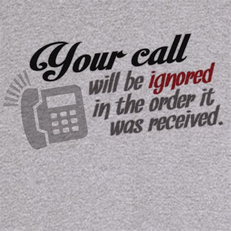 Items Similar To Ignoring Your Call Funny Graphic T Shirt Rc13855 On Etsy