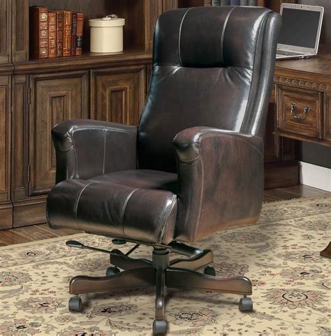 Leather office chairs are among the best picks to give you a comfortable and sitting experience in your office. Prestige Sable Top-Grain Genuine Leather Office Desk Chair ...