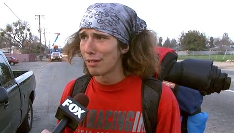 Internet Sensation Kai The Hatchet Wielding Hitchhiker Wanted By New
