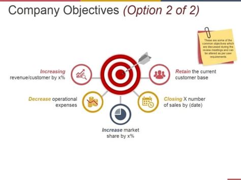 Company Objectives Slide Geeks