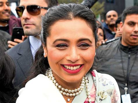 Rani Mukerji Talks Motherhood And Responsibilities Bollywood Gulf News