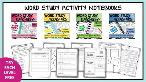 Words Their Way Free Resources For Word Study — Tarheelstate Teacher