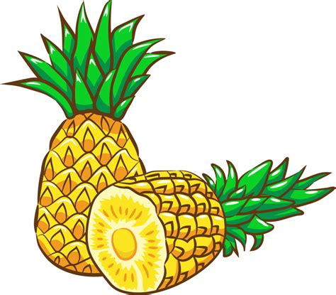 Pineapple Png Graphic Clipart Design 19607583 Png Png Artwork Pngstrom