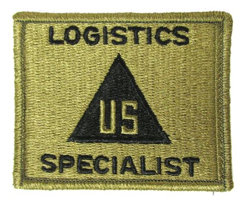 Civilian Logistics Specialist Ocp Patch Us Triangle Design