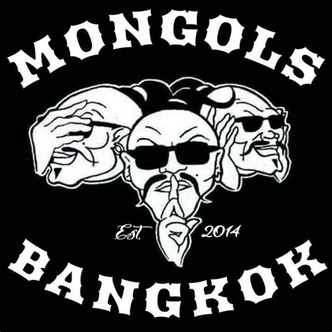 Mongols Mc Chapter Bangkok Biker Clubs Motorcycle Clubs Mc Logo