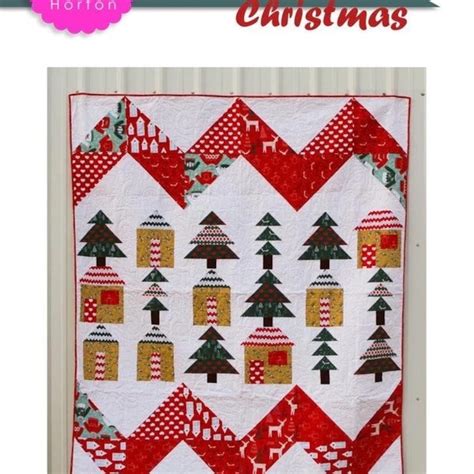 Charisma Horton Scandinavian Christmas Quilt Pattern Finished Size