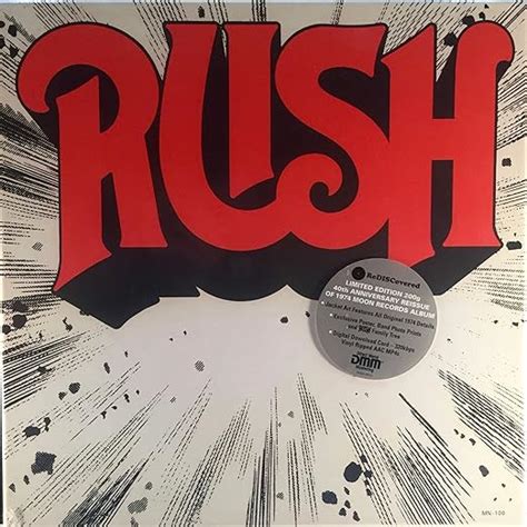 Rush Rush 40th Anniversary Reissue 2014 Music