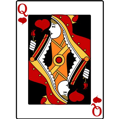 Queen Of Hearts Clip Art At Vector Clip Art Online Royalty