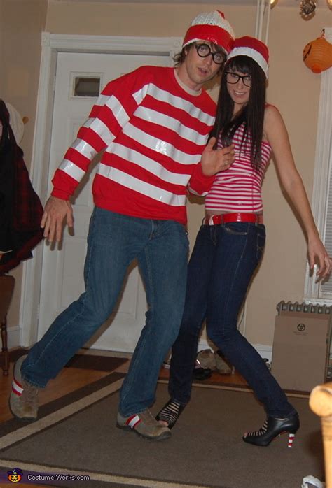 Wheres Waldo And Waldette Costume Easy Diy Costumes