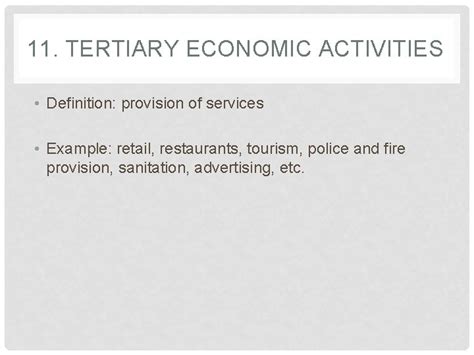 Tertiary Economic Activity Definition Calameo The Economy At Motrils