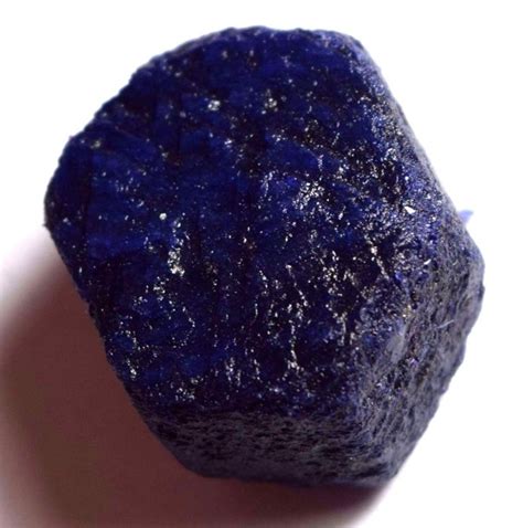 Natural Uncut Certified Blue Sapphire Gemstone Rough Ggl Certified 30