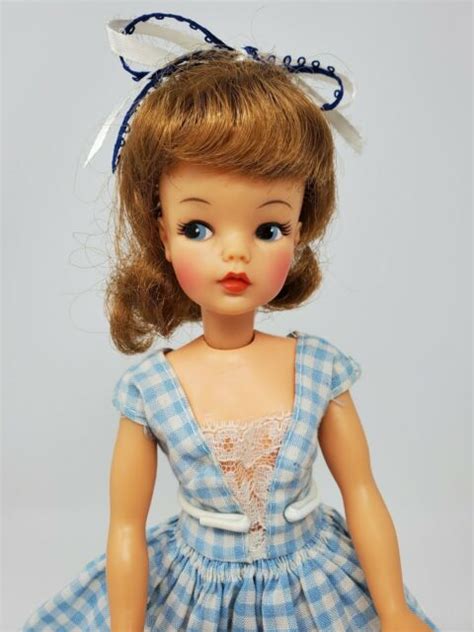 Vtg Ideal First Issue Posn Tammy Doll With Long Braid Bs 12 1 High