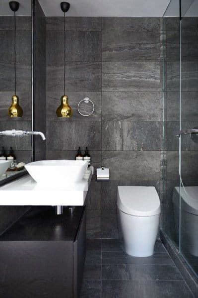 Explore neutral interior wall and floor designs. Top 60 Best Grey Bathroom Tile Ideas - Neutral Interior ...