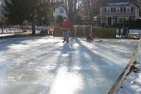 I build my backyard ice rink almost as large as my backyard permits. 25 DIY Home Improvement Ideas - Choice Home Warranty