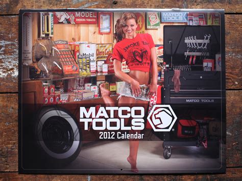 Matco Tools 2012 Calendar 427 Design