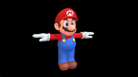 Super Mario Download Free 3d Model By Unga Bunga Hankyhimpy