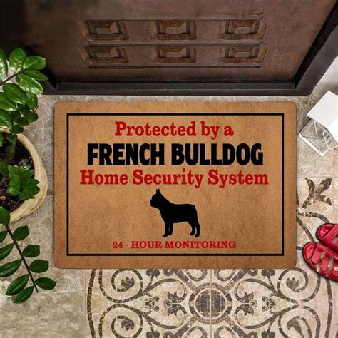 French Bulldog Welcome Mats Frenchie World