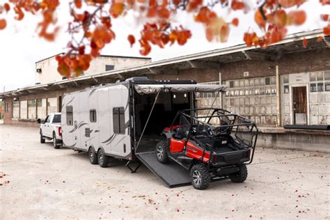 2019 Atc Aluminum Toy Hauler 03 Toppers And Trailers Plus