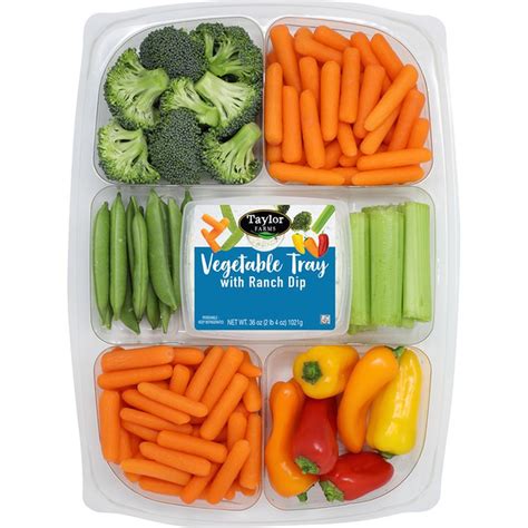 Taylor Farms Vegetable Tray With Ranch Dip 36 Oz Delivery Or Pickup