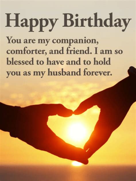 Birthday Quotes For A Husband Inspiration