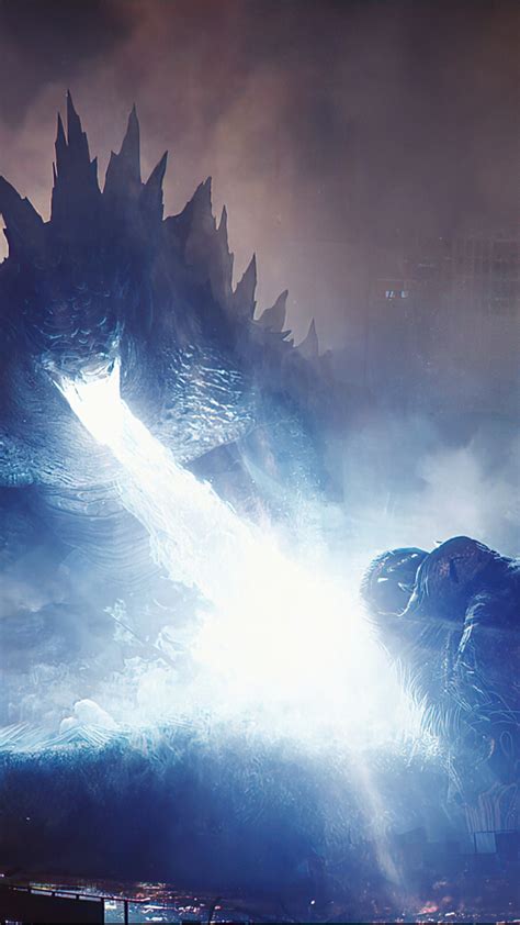 Kong as these mythic adversaries meet in a spectacular battle for the ages, with the fate of the world hanging in the balance. 540x960 Godzilla Vs Kong 2021 FanArt 540x960 Resolution ...