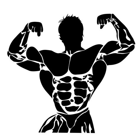 Bodybuilding Vector Icon ~ Illustrations ~ Creative Market