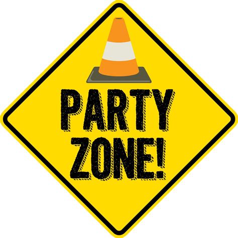 Free Printable Construction Signs For Party
