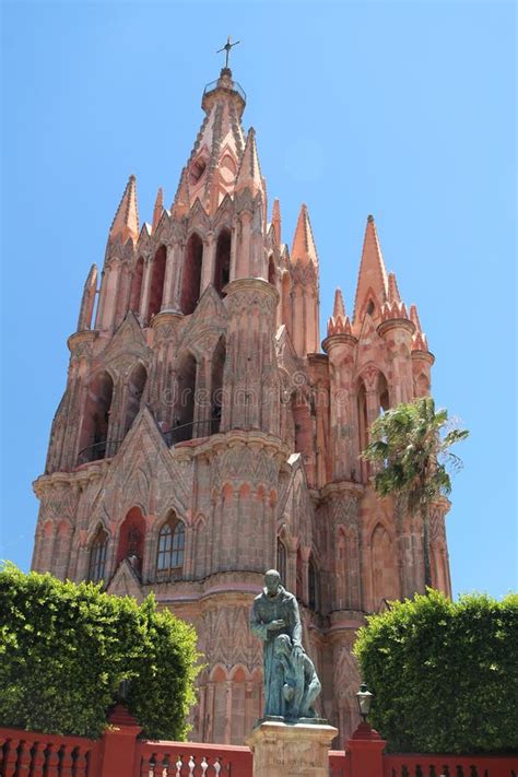 Mexican Old Town San Miguel De Allende Guanajuato Mexico Stock Image