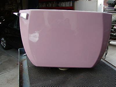 American Standard Orchid Pink Toilet Tank Very Rare Color Nice EBay