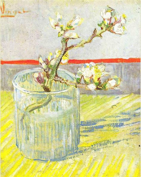 Maybe you would like to learn more about one of these? Vincent van Gogh Sprig of Flowering Almond Blossom in a ...